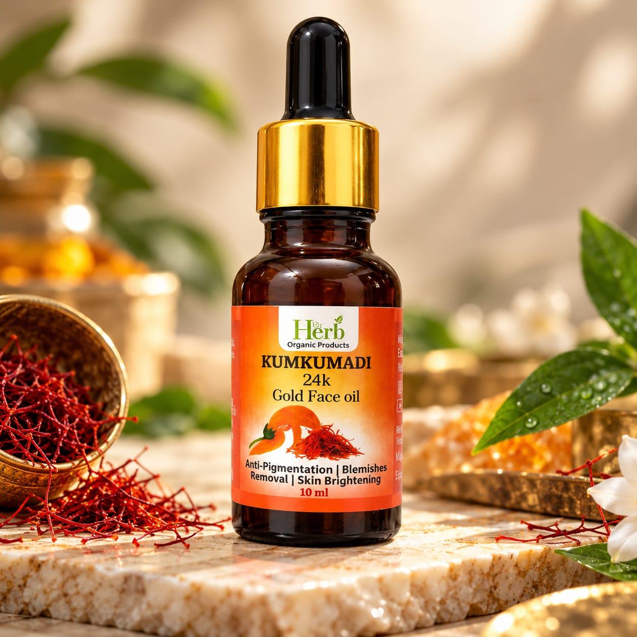 Kumkumadi 24K Gold Face Oil