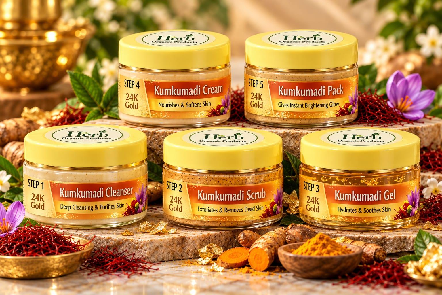 24K Gold Kumkumadi Facial Kit