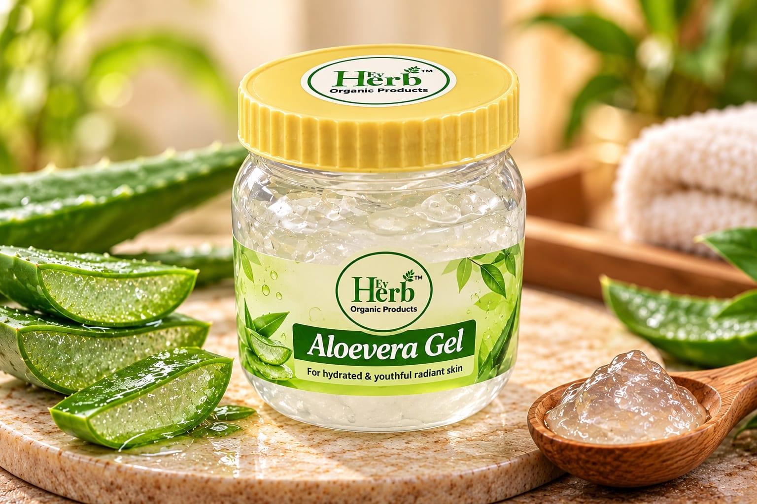 Transparent Aloe Vera Gel